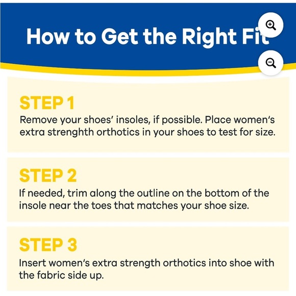 Orthotic Insoles with Cushioning and Support - Picture 5 of 6
